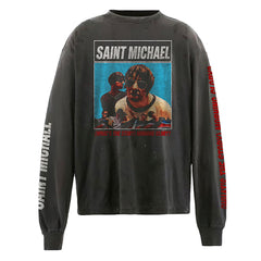 SAINT MICHAEL Oasis Band Long sleeve Tee