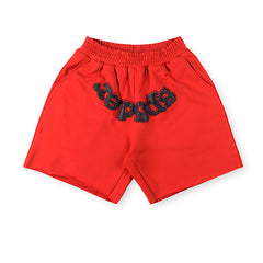 SP5DER Studded athletic shorts