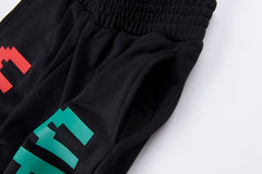 Vertabrae Two-color pixel printing font Sweatpant