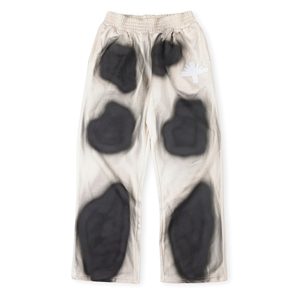 Vertabrae Spotted flared sweatpants
