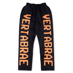 Vertabrae Letter Print Sweatpants