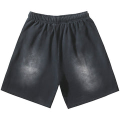 Grey Flame Shorts