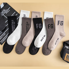 FG Vintage Alphabet Socks 2 pairs