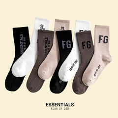 FG Vintage Alphabet Socks 2 pairs