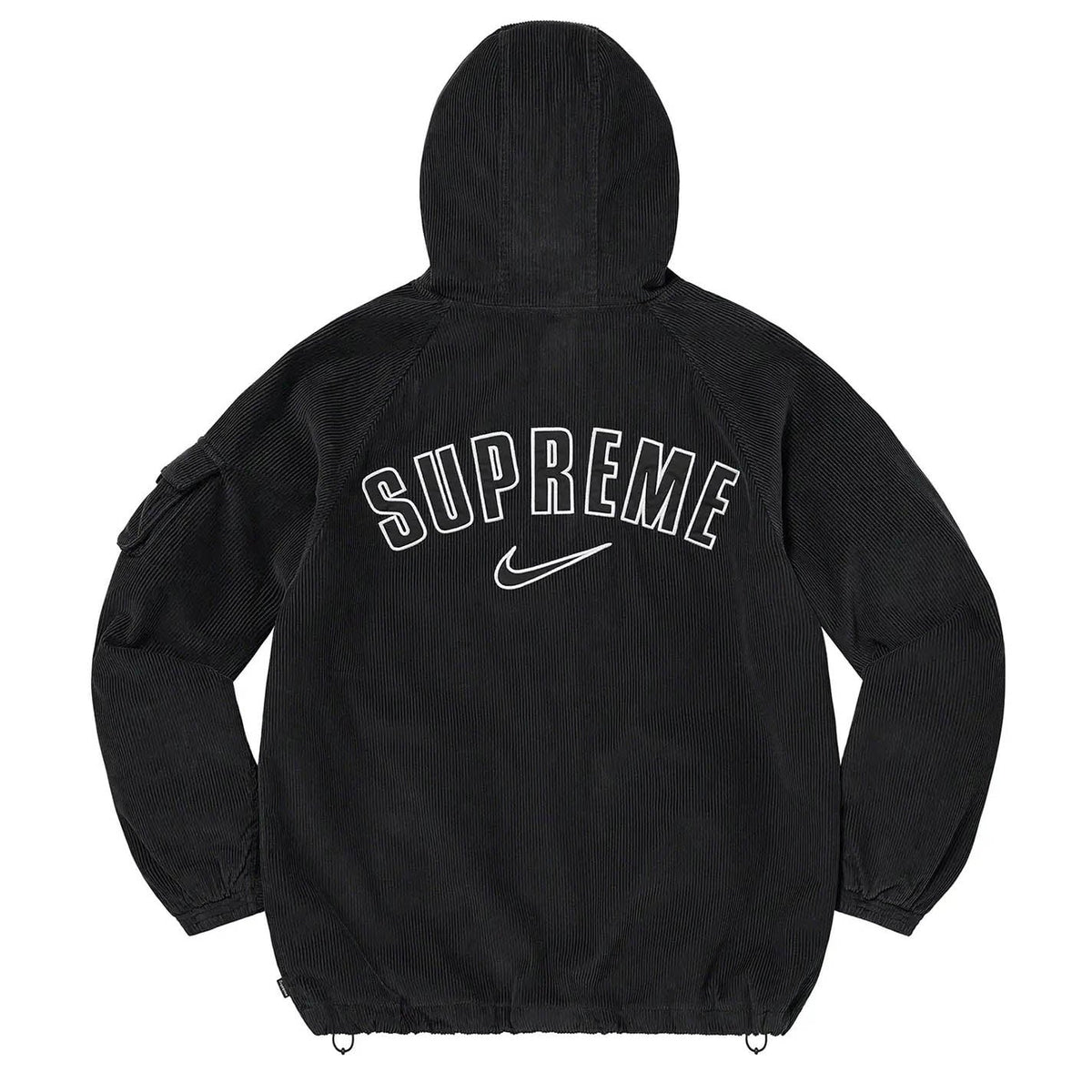 Corduroy Hooded Jacket