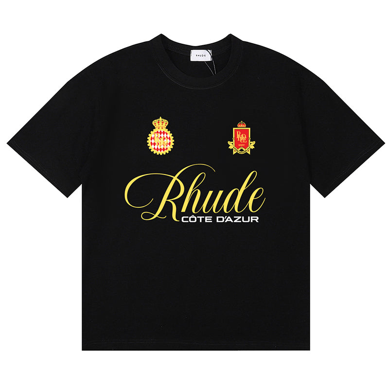RHUDE Script Crest Tee