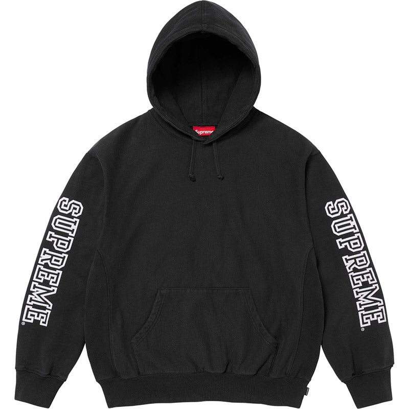 24FW Collegiate Sleeve Hooded Sweatshirts