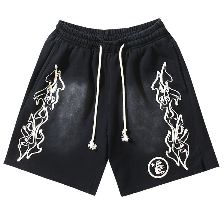 Graffiti Washed Shorts