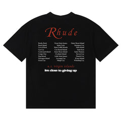 RHUDE USVI Regatta Tour Tee