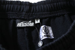 Classic Letter Avatar Washed Shorts