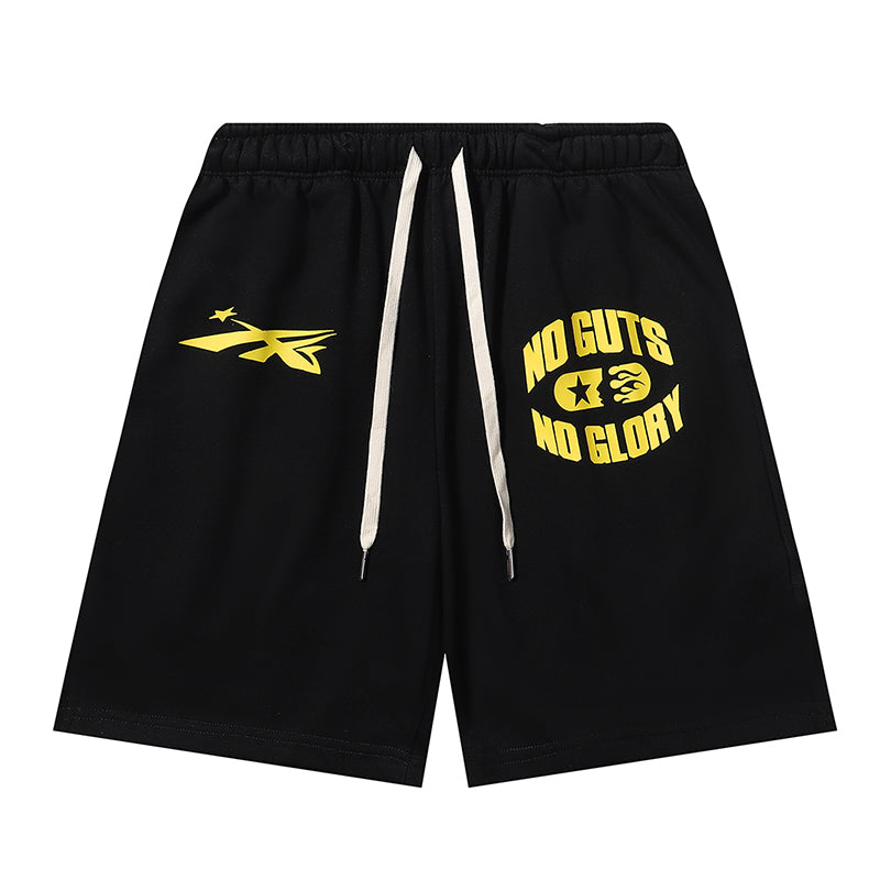 Logo Printed Short Black