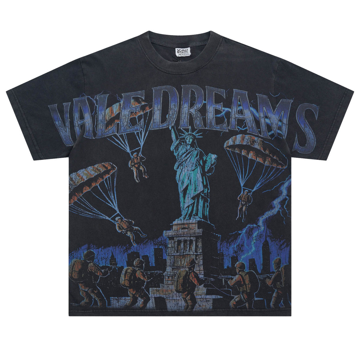 Vale Forever NYC INVASION BIG Vintage TEE