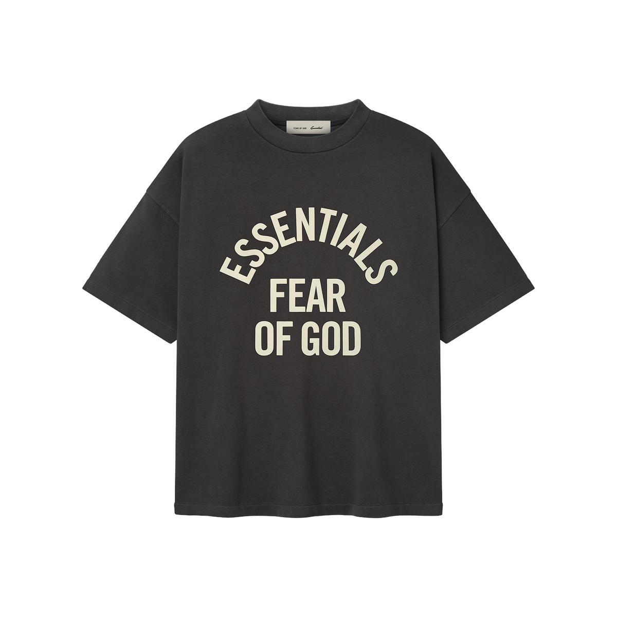 Fear of God Essentials Campus 90's Short Sleeve Tee Faded Black (SS26)