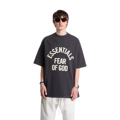 Fear of God Essentials Campus 90's Short Sleeve Tee Faded Black (SS26)