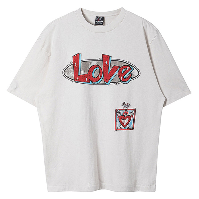 Love Print T-Shirt