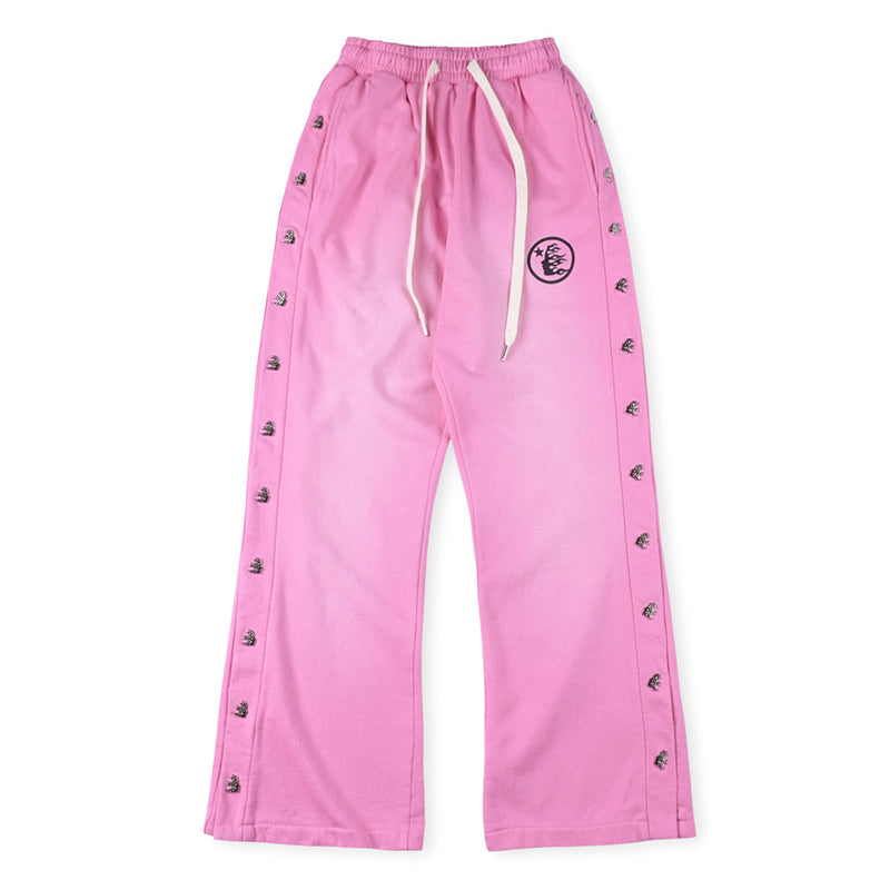 Mirror Face Sweatpants pink