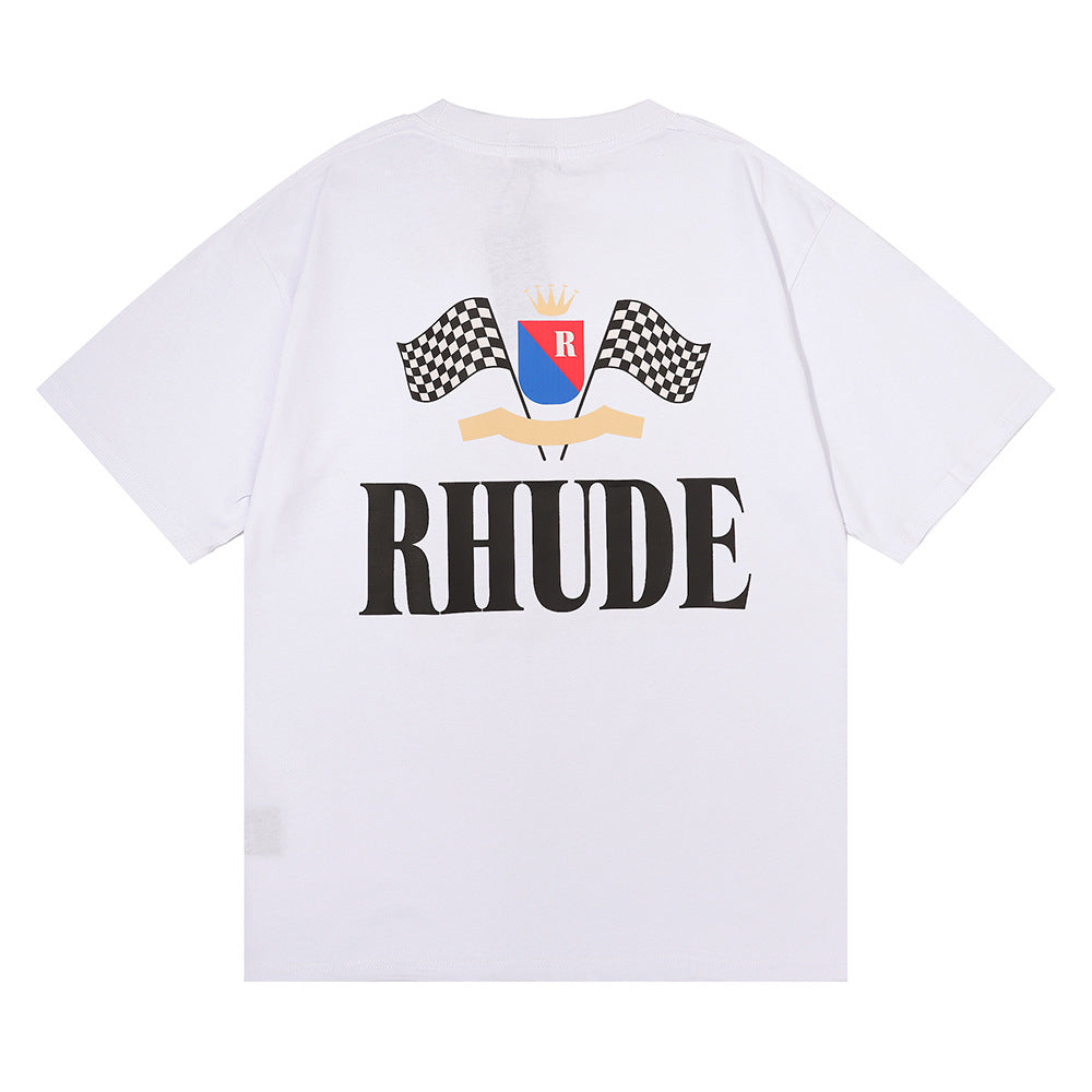 racing print T-Shirt