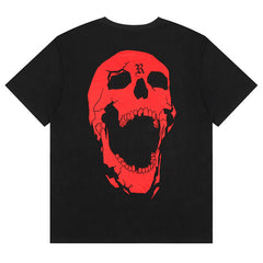 metal Red skull T-Shirt