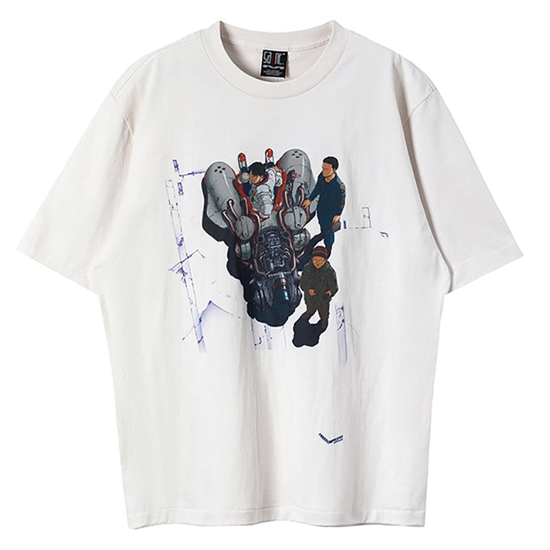 Cartoon Printed T-Shirt