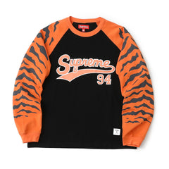 Supreme Tiger Raglan Long Sleeve Tee