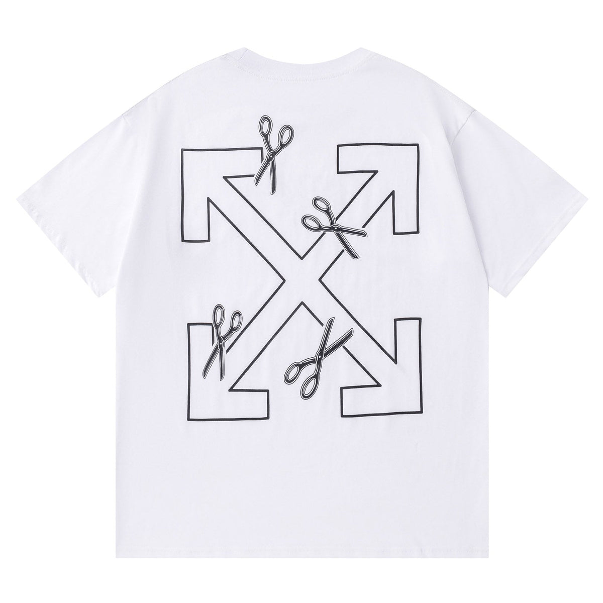 Scissors Pattern T-shirt