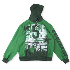 Triple 5 Stitch Zip Up Hoodie