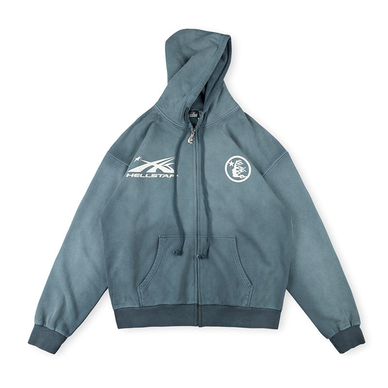 HS Logo Zip Up Hoodie
