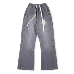 Mirror Face Sweatpants Grey