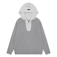 Knitted Sweater Hoodie