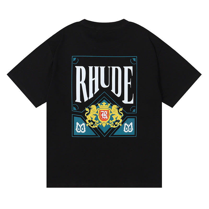 Micro Logo Poker Card Printing T-Shirt