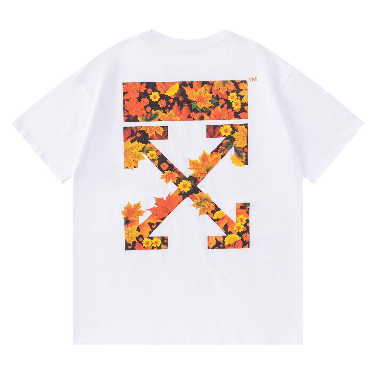 Maple Leaf Pattern T-shirt