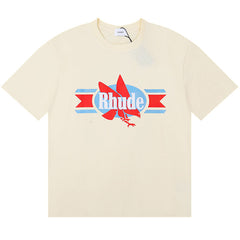 Chevron Eagle cotton T-shirt