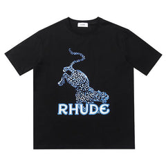 T-Shirt Leopard White