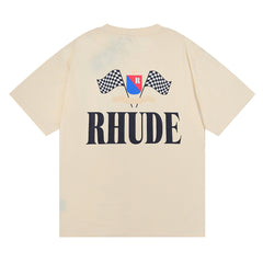 racing print T-Shirt