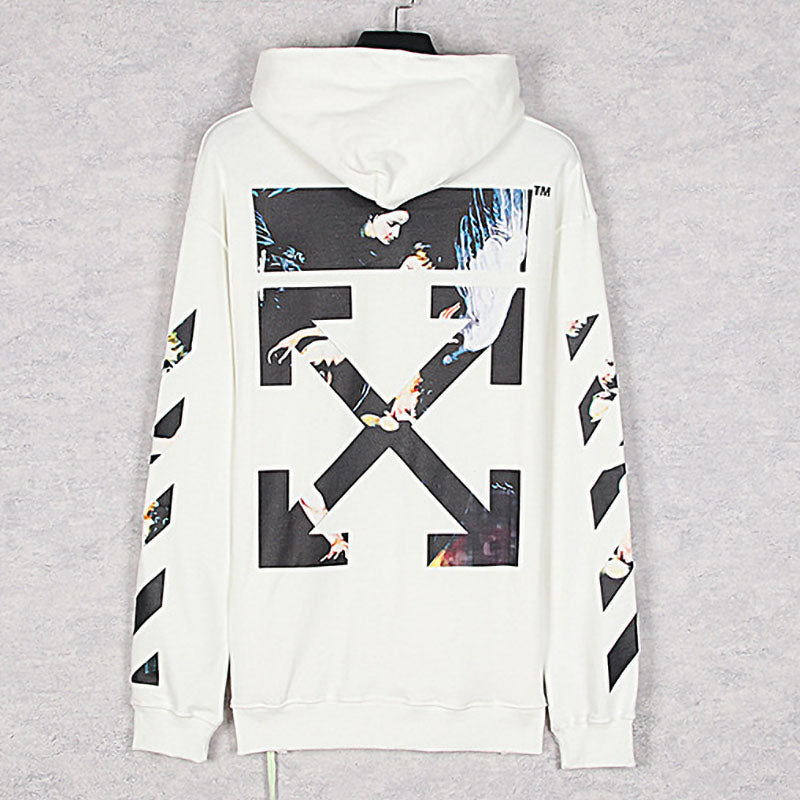 Oil painting patterns Hoodies