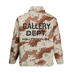 Hollywood limited letter coach jacket Camo