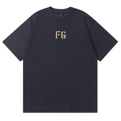Fear Of God "FG" Logo Printd  T-Shirts
