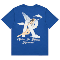 Retro High Street FOG Neckline 3D Printing T-Shirts