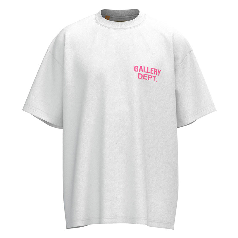 Pink printed T-shirt