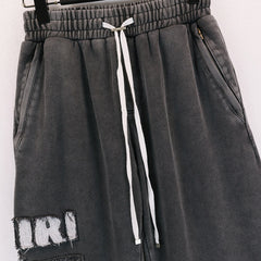 Amiri Leopard Applique Pants