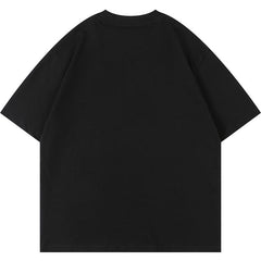 Flocked Letters FG80 Pattern T-Shirts