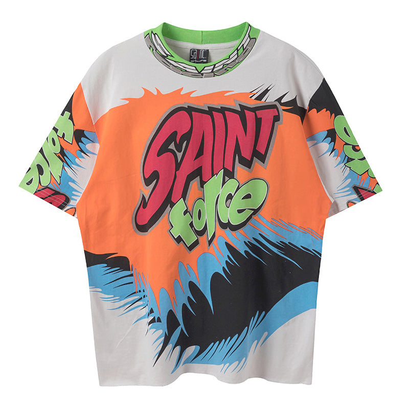 Graphic-Print Cotton T-Shirt