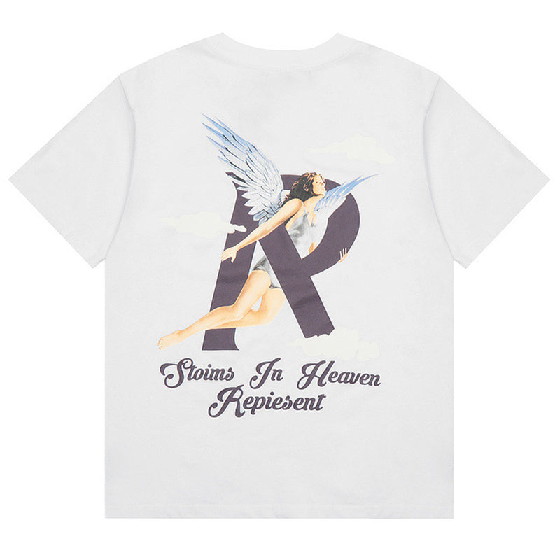 Retro High Street FOG Neckline 3D Printing T-Shirts