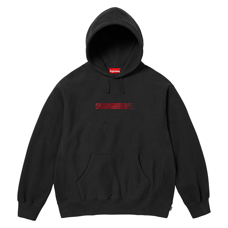 X Swarovski Motion Logo Hooded Sweatshirt