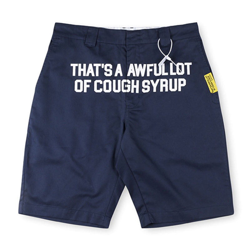 Cough Syrup Short Navy Blue