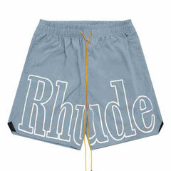 3M Reflective Letters Mesh Drawstring Shorts