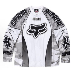 Supreme Fox Racing DMX Jersey White Long Sleeve Tee