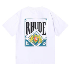 Micro Logo Poker Card Printing T-Shirt