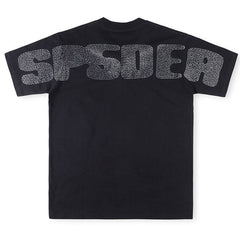 Sp5der Rhinestone Silk Tee