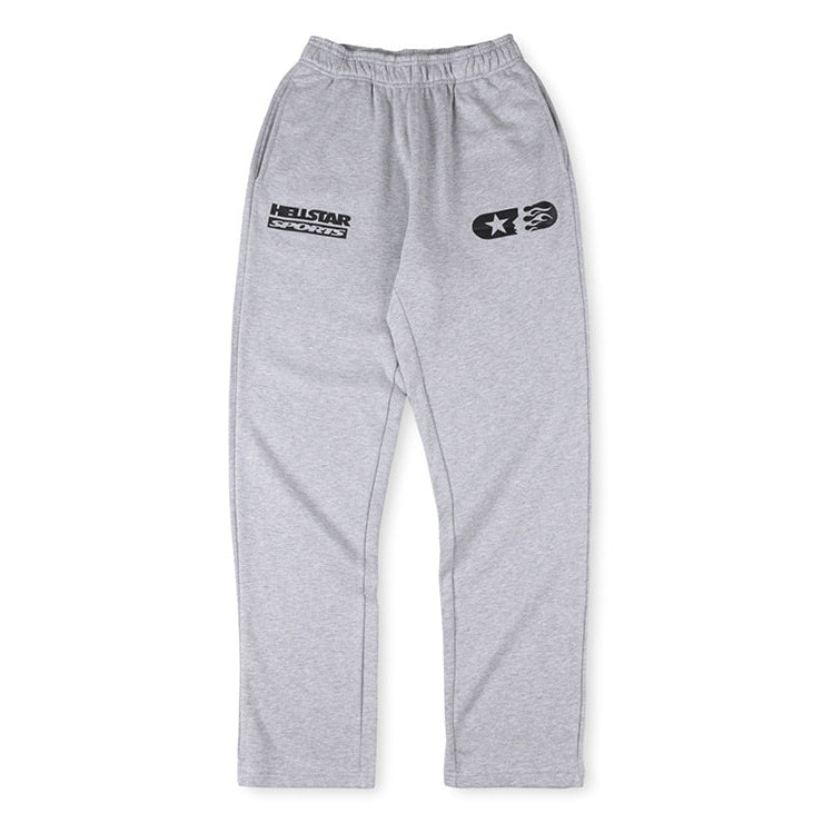 Sports Logo Track Grey Pants